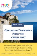 Getting to Dubrovnik