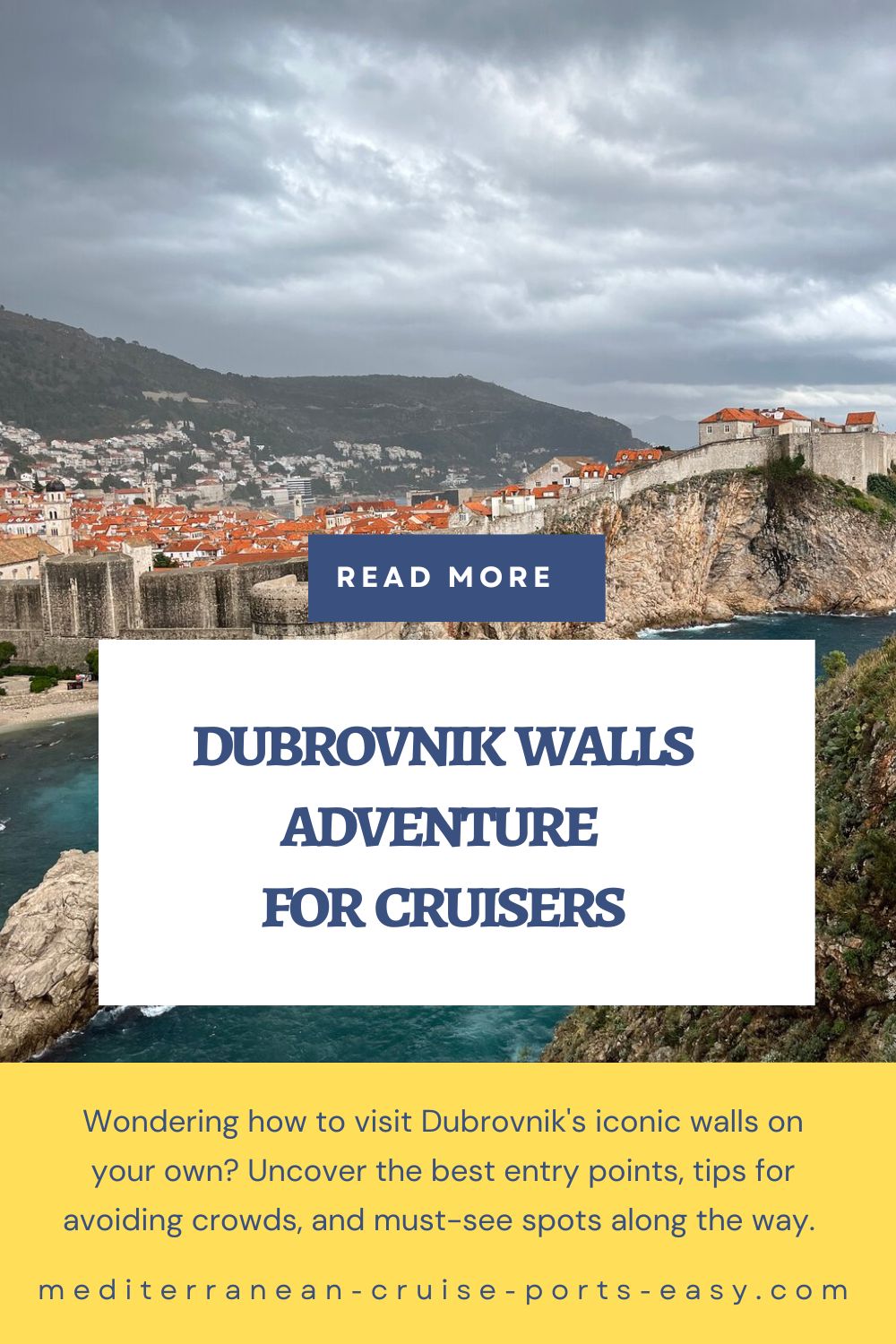 Walk Dubrovnik Walls