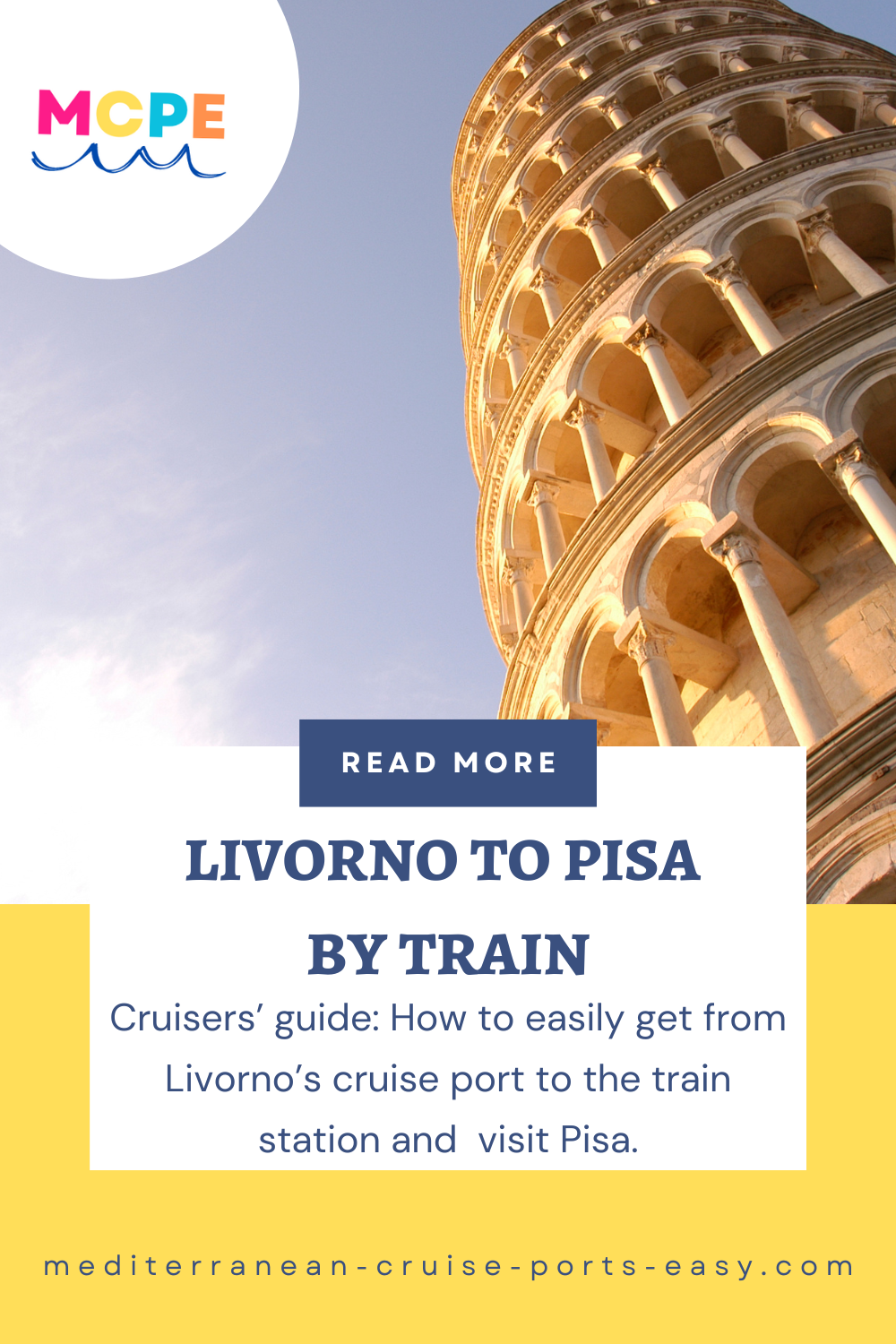 Getting from Livorno to Pisa by Train