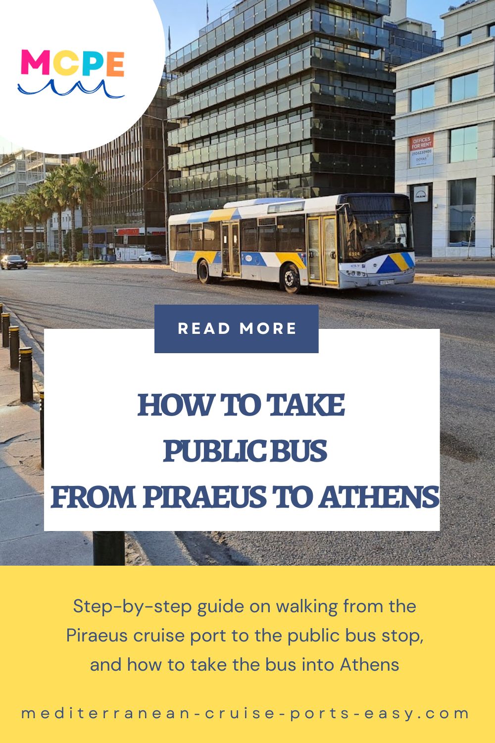 Bus from Piraeus to Athens