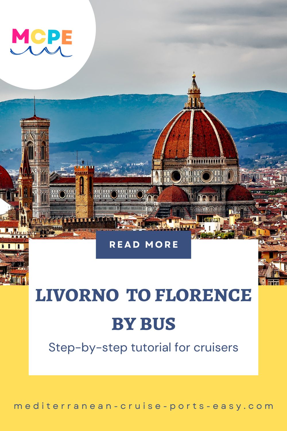 Livorno to Florence by bus
