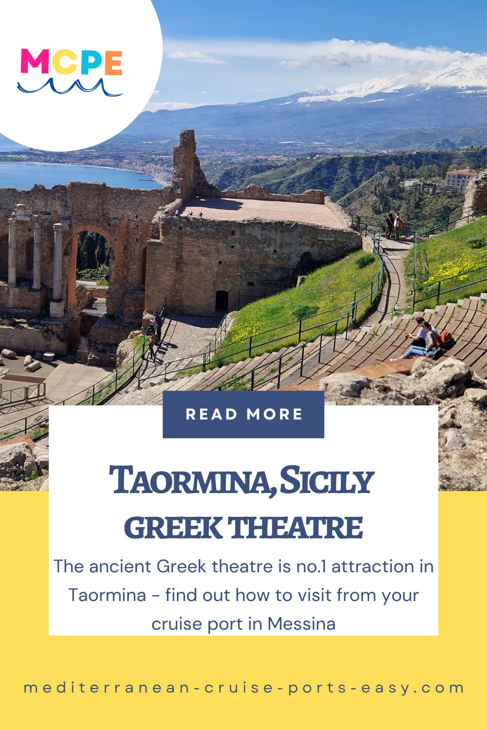 Visiting Taormina Sicily ancient Greek theatre