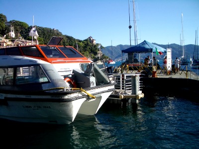 portofino cruise ship tender station